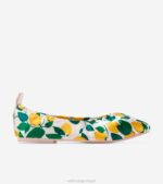 água de rosas-limão calçados 8Z8F98 mulheres Cole Haan balé macio de york