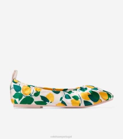 água de rosas-limão calçados 8Z8F98 mulheres Cole Haan balé macio de york