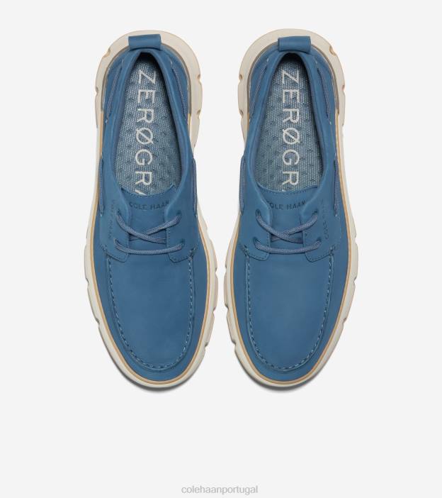 alferes azul-angorá-chiclete calçados 8Z8F255 homens Cole Haan 4. sapato de barco de regata zerogrand - Image 4