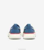 alferes azul-fogo vermelho-marfim calçados 8Z8F19 mulheres Cole Haan 4. sapato de barco de regata zerogrand - Image 3