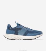 alferes azul-marfim calçados 8Z8F314 homens Cole Haan tênis de corrida zerogrand outpace 3