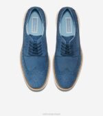 alferes azul-marfim calçados 8Z8F324 homens Cole Haan originalgrand remasterizado longwing oxford - Image 4