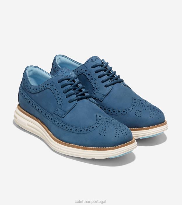 alferes azul-marfim calçados 8Z8F324 homens Cole Haan originalgrand remasterizado longwing oxford - Image 5