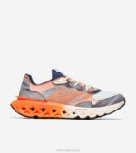 alferes azul-nectarina-marfim calçados 8Z8F460 homens Cole Haan 5. tênis de corrida zerogrand embrostitch