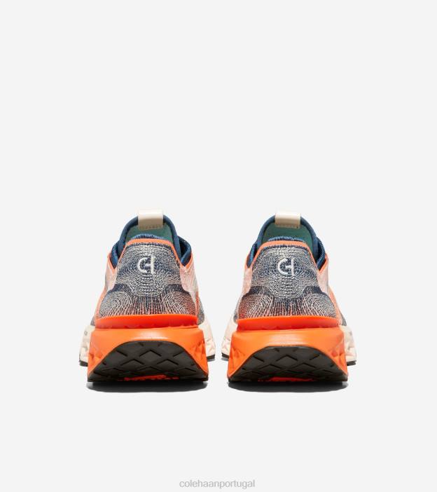 alferes azul-nectarina-marfim calçados 8Z8F460 homens Cole Haan 5. tênis de corrida zerogrand embrostitch - Image 3