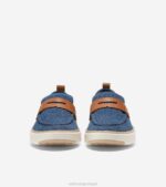 alferes azul stitchlite-tan britânico calçados 8Z8F322 homens Cole Haan mocassim penny topspin grandpro - Image 2