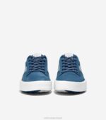 alferes chip azul-óptico branco-micro calçados 8Z8F403 homens Cole Haan sapato de golfe da tripulação grandpro - Image 3
