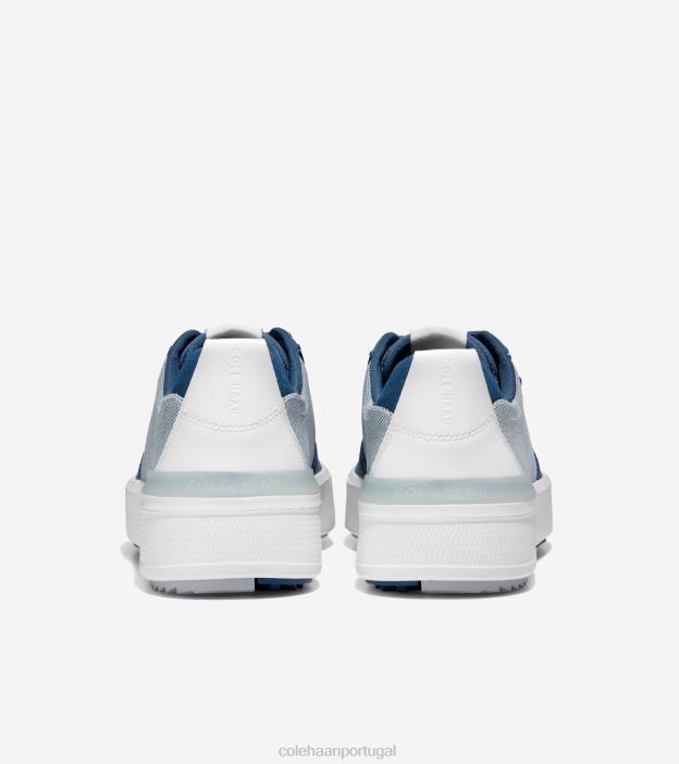 alferes chip azul-óptico branco-micro calçados 8Z8F403 homens Cole Haan sapato de golfe da tripulação grandpro - Image 4