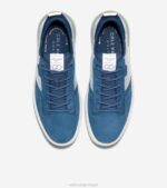 alferes chip azul-óptico branco-micro calçados 8Z8F403 homens Cole Haan sapato de golfe da tripulação grandpro - Image 5