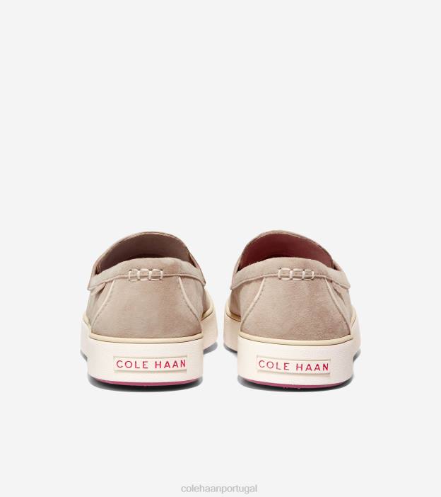 argamassa-bétula-branca calçados 8Z8F93 mulheres Cole Haan Mocassim Nantucket 2.0 Penny Mocassim - Image 3
