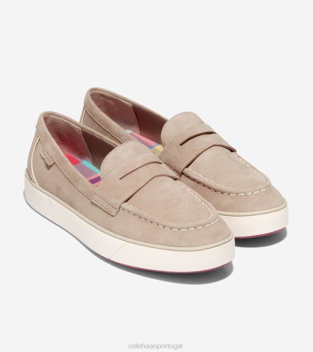 argamassa-bétula-branca calçados 8Z8F93 mulheres Cole Haan Mocassim Nantucket 2.0 Penny Mocassim - Image 5