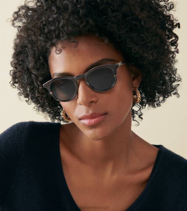 arma de fogo acessórios 8Z8F530 homens Cole Haan óculos de sol redondos modernos - Image 4