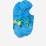 azul acessórios 8Z8F522 mulheres Cole Haan forro de tênis de impressão de limão