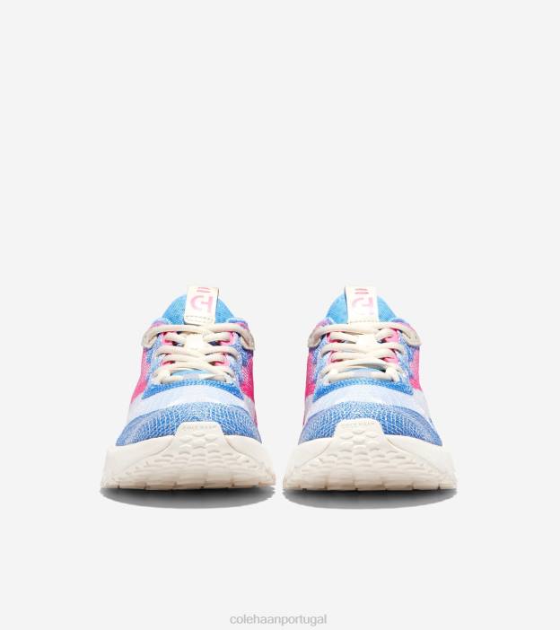 azul celeste-azaléia rosa-marfim calçados 8Z8F242 mulheres Cole Haan 5. tênis de corrida zerogrand embrostitch - Image 2