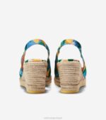 azul-limão azul calçados 8Z8F32 mulheres Cole Haan espadrille cloudfeel slingback cunha - Image 4
