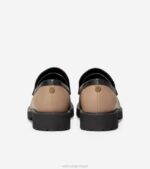 bétula bege-marfim-preto calçados 8Z8F245 mulheres Cole Haan mocassim de genebra - Image 3