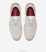 bétula prata-paloma costurada calçados 8Z8F361 homens Cole Haan 4.zerogrand oxford - Image 4