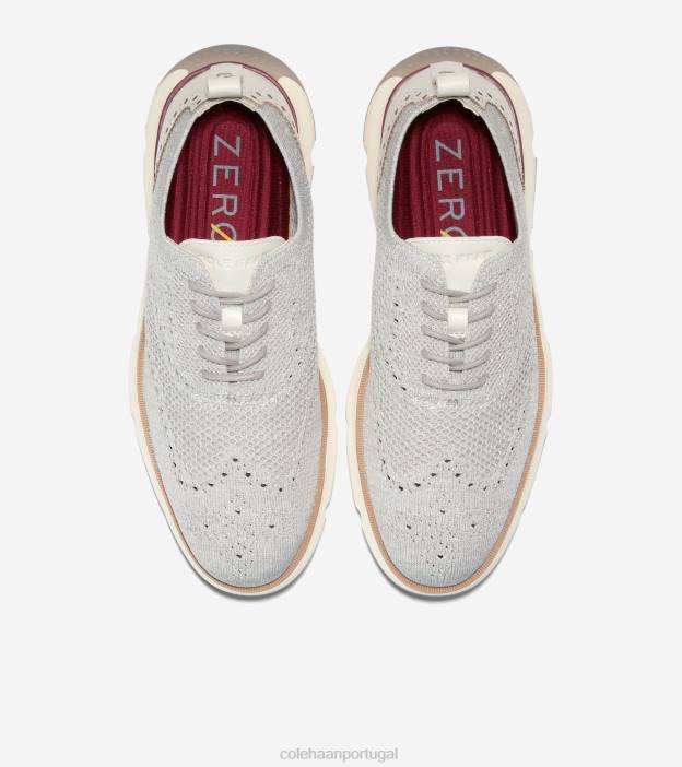 bétula prata-paloma costurada calçados 8Z8F361 homens Cole Haan 4.zerogrand oxford - Image 4