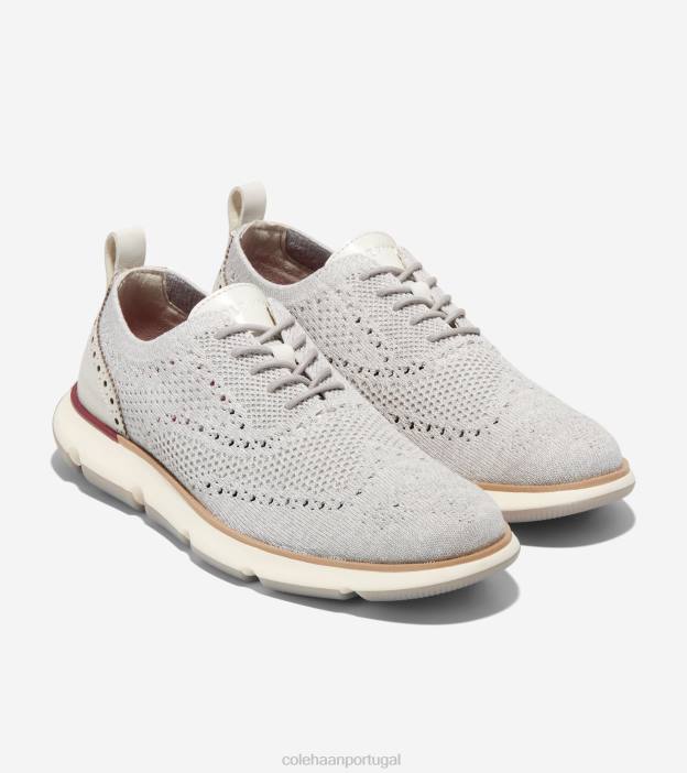 bétula prata-paloma costurada calçados 8Z8F361 homens Cole Haan 4.zerogrand oxford - Image 5