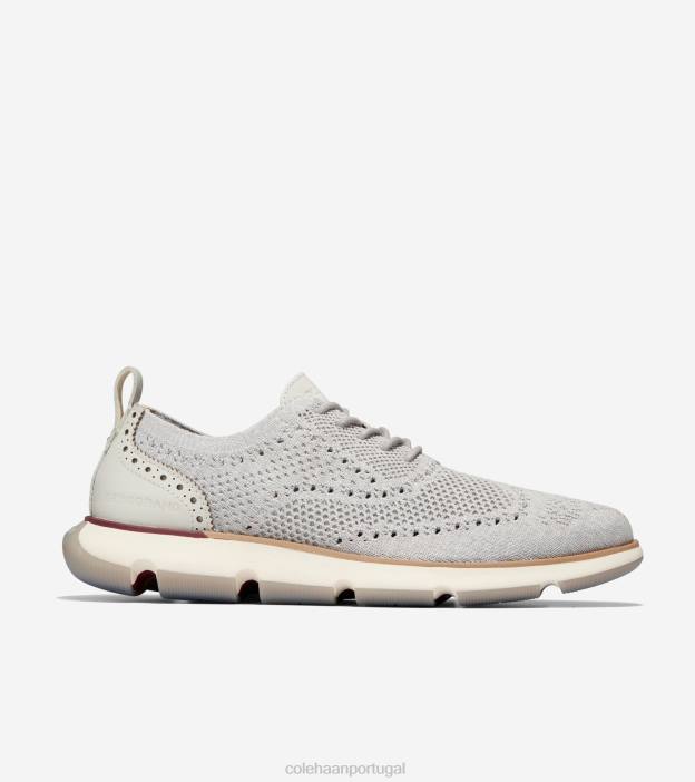 bétula prata-paloma costurada calçados 8Z8F361 homens Cole Haan 4.zerogrand oxford - Image 1