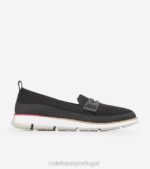 Black Stitchlite-Bright Berry calçados 8Z8F136 mulheres Cole Haan 4. mocassim zerogrand