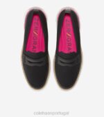 Black Stitchlite-Bright Berry calçados 8Z8F136 mulheres Cole Haan 4. mocassim zerogrand - Image 4