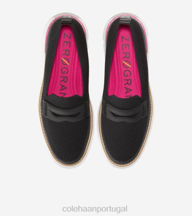 Black Stitchlite-Bright Berry calçados 8Z8F136 mulheres Cole Haan 4. mocassim zerogrand - Image 4