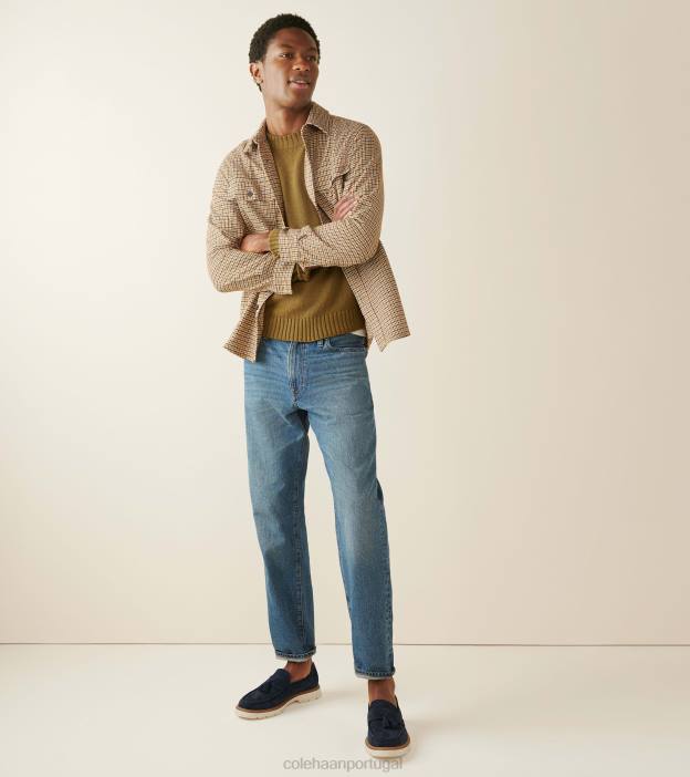 blazer-garganta marinho calçados 8Z8F451 homens Cole Haan mocassim clássico americano tassel - Image 2