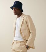 blazer marinho acessórios 8Z8F500 homens Cole Haan chapéu de balde de algodão - Image 2