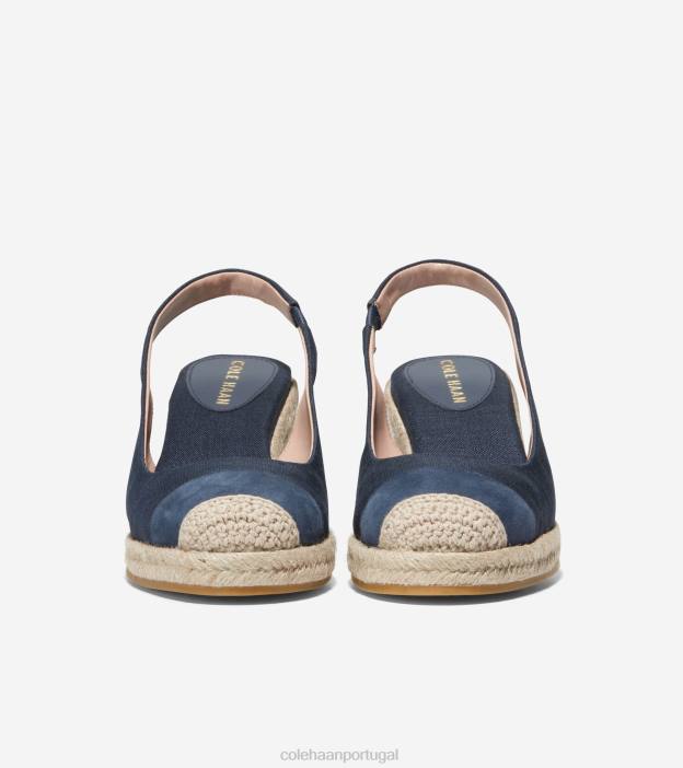 blazer marinho calçados 8Z8F35 mulheres Cole Haan espadrille cloudfeel slingback cunha - Image 3