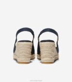 blazer marinho calçados 8Z8F35 mulheres Cole Haan espadrille cloudfeel slingback cunha - Image 4