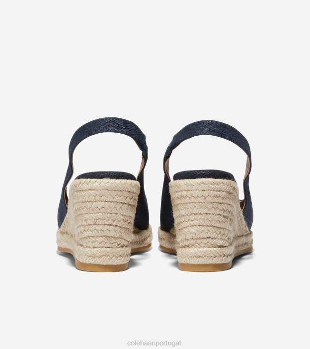 blazer marinho calçados 8Z8F35 mulheres Cole Haan espadrille cloudfeel slingback cunha - Image 4