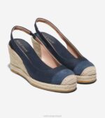 blazer marinho calçados 8Z8F35 mulheres Cole Haan espadrille cloudfeel slingback cunha - Image 6