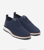 blazer marinho em ponto branco calçados 8Z8F102 mulheres Cole Haan 4.zerogrand oxford - Image 5