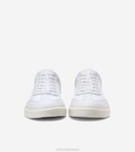 branco calçados 8Z8F351 homens Cole Haan Tênis bico fino grandpro rally - Image 2