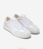 branco calçados 8Z8F351 homens Cole Haan Tênis bico fino grandpro rally - Image 5