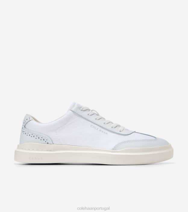 branco calçados 8Z8F351 homens Cole Haan Tênis bico fino grandpro rally - Image 1