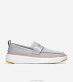 branco de granizo calçados 8Z8F320 homens Cole Haan mocassim penny topspin grandpro