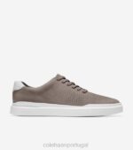 branco de pedra de ferro calçados 8Z8F264 homens Cole Haan tênis grandpro rally corte a laser