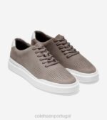 branco de pedra de ferro calçados 8Z8F264 homens Cole Haan tênis grandpro rally corte a laser - Image 5