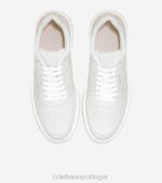 branco óptico calçados 8Z8F312 homens Cole Haan tênis crossover grandpro - Image 4