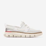branco-papoula vermelho calçados 8Z8F17 mulheres Cole Haan 4. sapato de barco de regata zerogrand