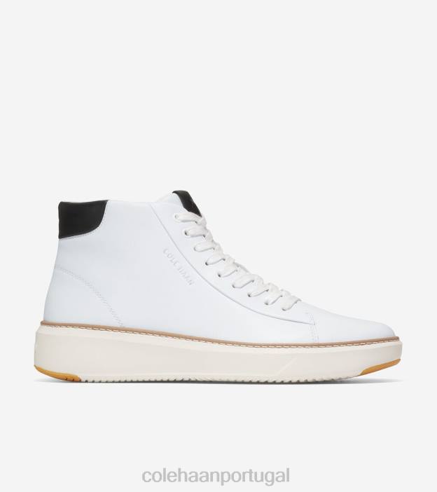 branco-preto-marfim óptico calçados 8Z8F475 homens Cole Haan Grandpro topspin tênis mid - Image 1