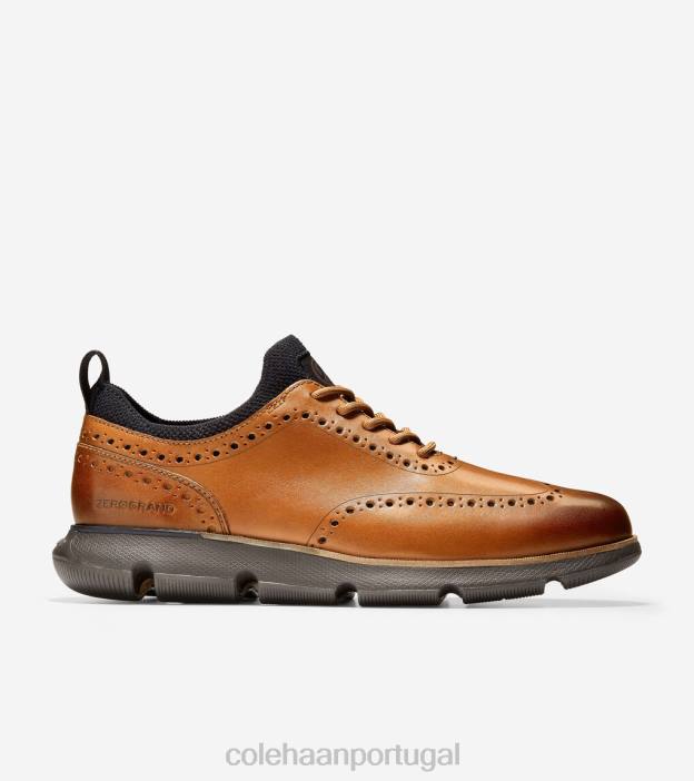 british tan-java calçados 8Z8F371 homens Cole Haan 4.zerogrand wingtip oxford - Image 1