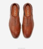 british tan-java calçados 8Z8F397 homens Cole Haan zerogrand ponta de asa oxford - Image 4