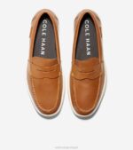 bronzeado britânico calçados 8Z8F353 homens Cole Haan Mocassim Nantucket 2.0 Penny Mocassim - Image 2