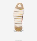 bronzeado britânico calçados 8Z8F395 homens Cole Haan zerogrand ponta de asa oxford - Image 6