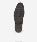 bronzeado britânico calçados 8Z8F398 homens Cole Haan warren cap toe oxford - Image 4