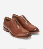 bronzeado britânico calçados 8Z8F401 homens Cole Haan clássicos modernos cap toe oxford - Image 5
