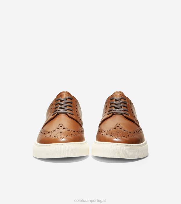 bronzeado britânico calçados 8Z8F424 homens Cole Haan tênis winslow ponta de asa - Image 2